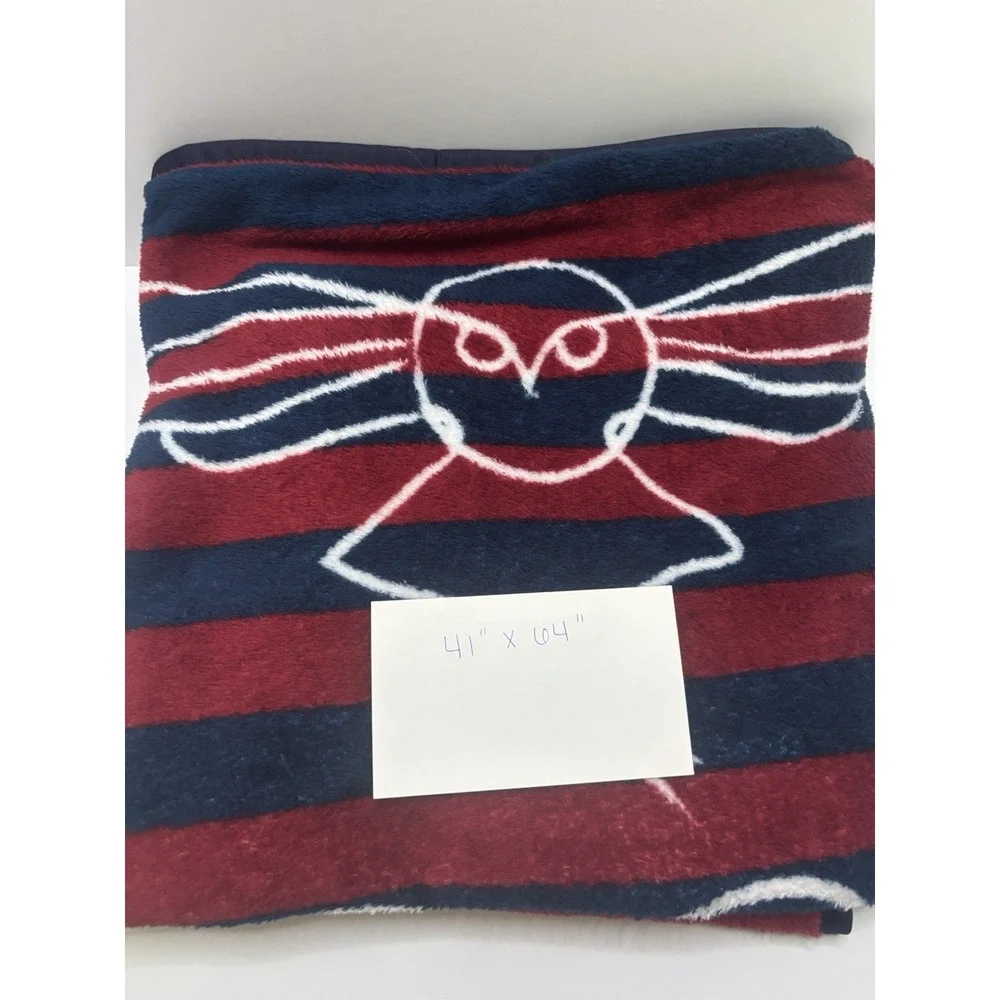 Harry Potter Plush Throw Icons Blankets, 46 X 64 Hedwig & Harry's glasses SOFT